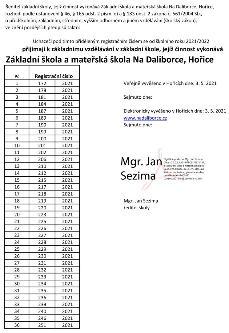 přijatí